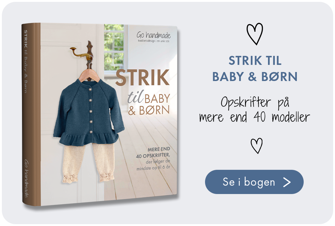 Strikket baby- og børnetøj
