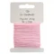 Go Handmade polyester snøre 10mx15mm pink