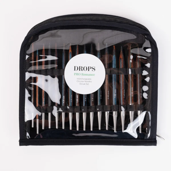 DROPS Pro Romance Udskiftelige Rundpindesæt Deluxe