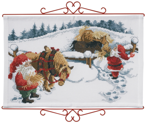 Broderikit Hestevogn B 5125/60 60 x 38 cm