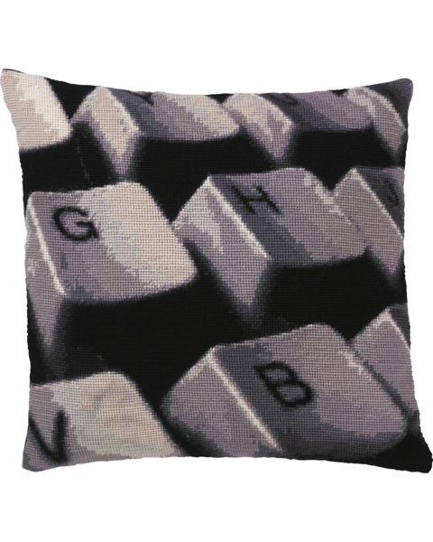 Broderikit Tastatur 38 x 39 cm