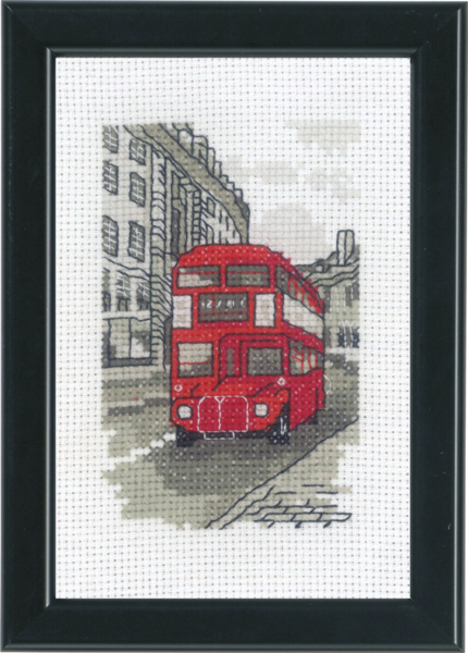 Broderikit London 10 x 15 cm
