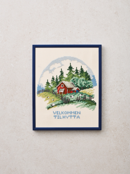 Broderikit Hytte R5791 20 x 25 cm