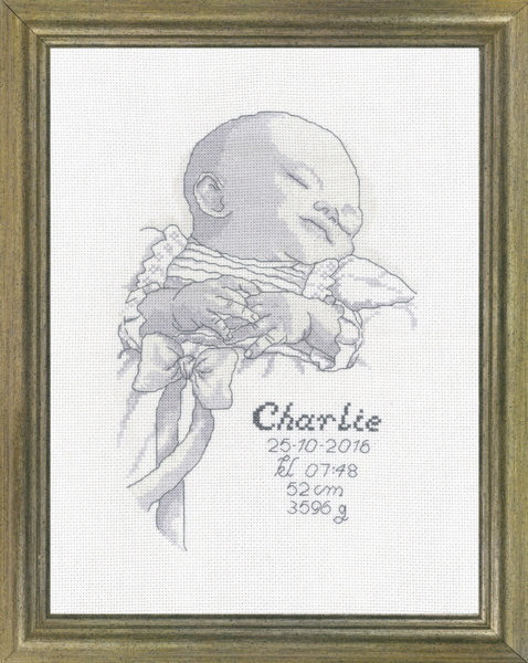 Broderikit Dåbsminde R5322 25 x 33 cm