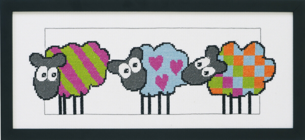 Broderikit Får R5496 36 x 15 cm
