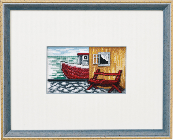 Broderikit Havnen R5402/22 23x18 cm