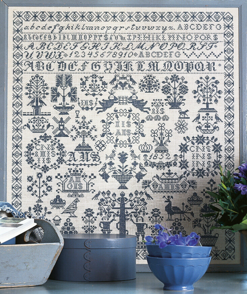 Broderikit Navneklud 55 x 58 cm