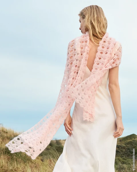 9261001_M15 Model 15 - Natural Knits 1: Tørklæde