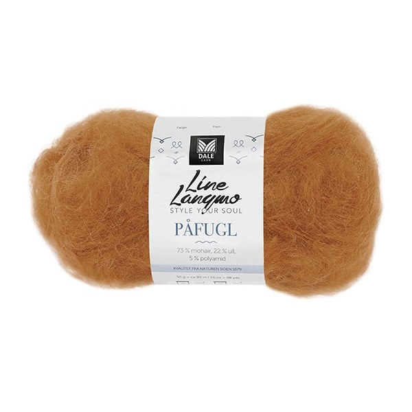 Dale Line Langmo Påfugl 7930 Safrangul