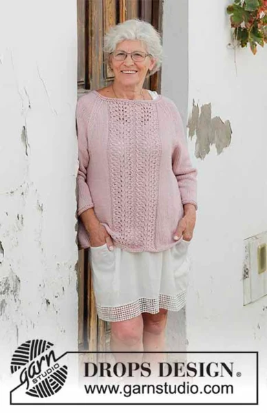 188-26 Teresa Sweater by DROPS Design