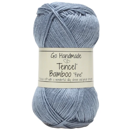 Go Handmade Tencel Bamboo 17368 Jeans blå