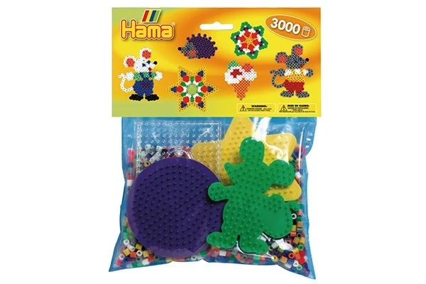 Hama Midi 4411 Stiftplader & perler, 4 stk