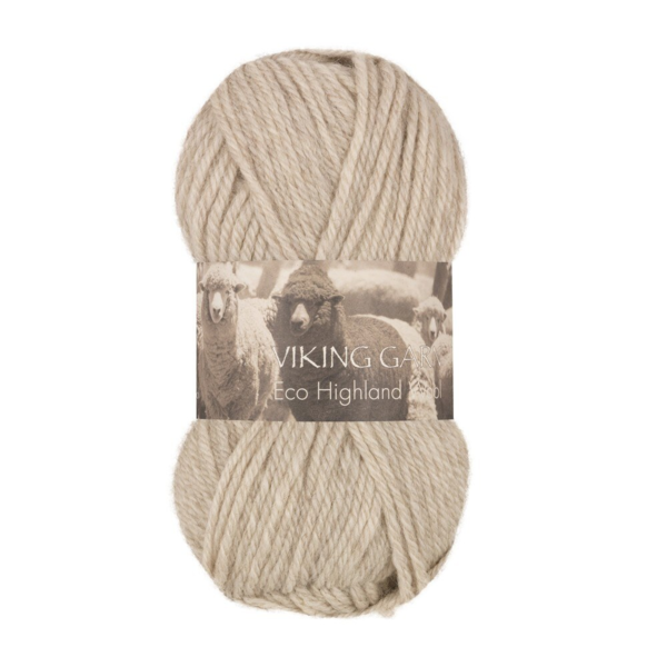 Viking Eco Highland Wool 212 Perlegrå