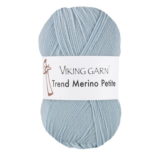 Viking Trend Merino Petite 380 Lys blå