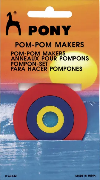 PONY Pompon Maker (3-i-1)