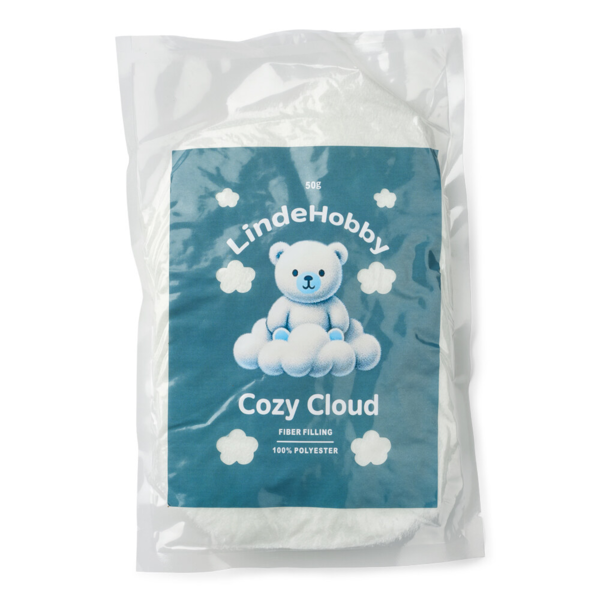 LindeHobby Cozy Cloud Fiber Fyldevat 50 g