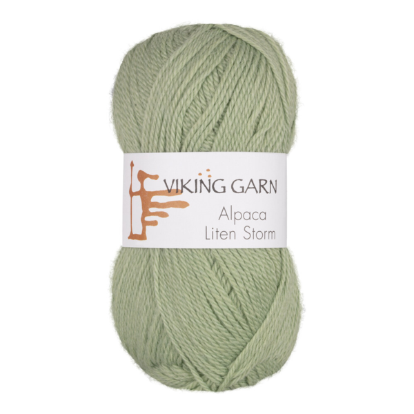 Viking Alpaca Liten Storm 737 Mintgrøn