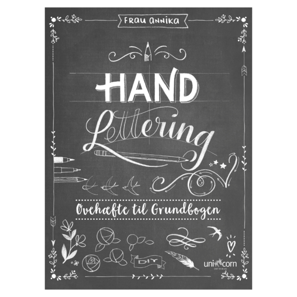 Hand Lettering Øvehæfte til Grundbogen