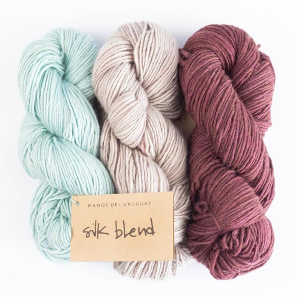 Manos del Uruguay Silk Blend Solid Handdyed