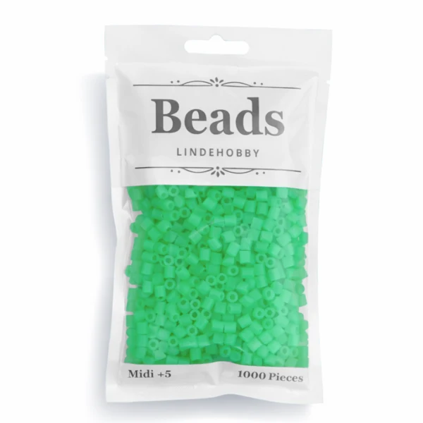 LindeHobby Beads Translucent 05 Grøn