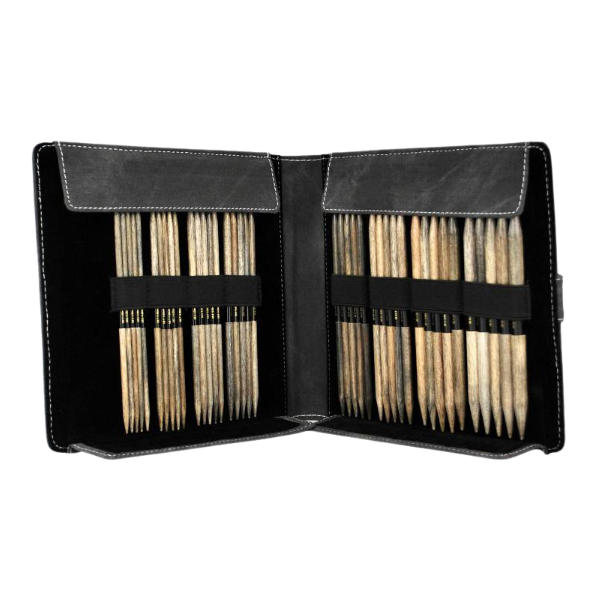 LYKKE Strømpepindesæt Driftwood, Grå, 15 cm (4.00-9.00 mm)