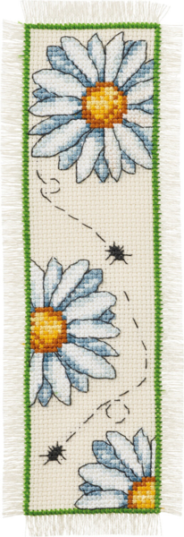 Broderikit Margueritter 7 x 22 cm