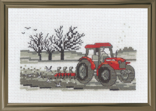 Broderikit Traktor R5794 15 x 10 cm