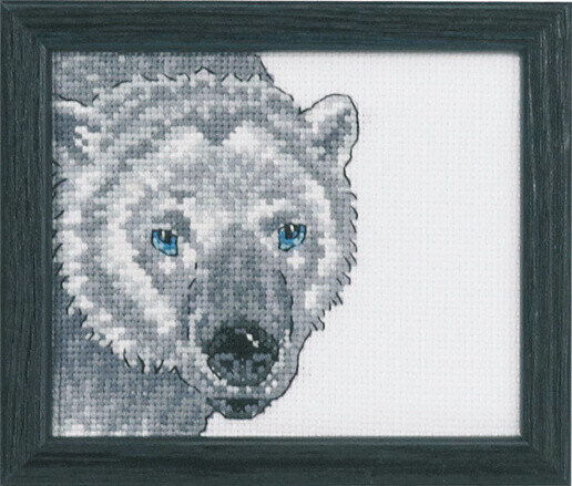 Broderikit Isbjørn R5497 9 x 11 cm