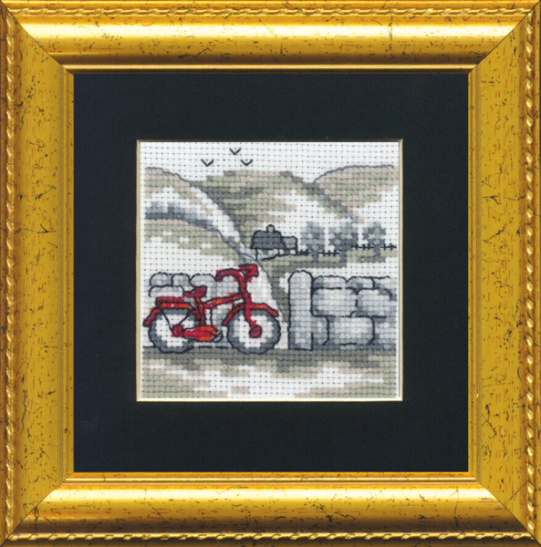 Broderikit Cykel R5412/82PP 11 x 11 cm