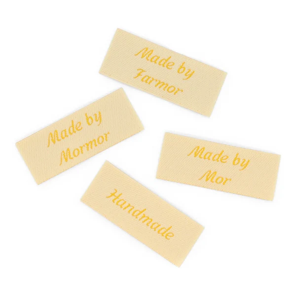 HobbyArts Labels, Sand, 5 stk - Køb labels billigt