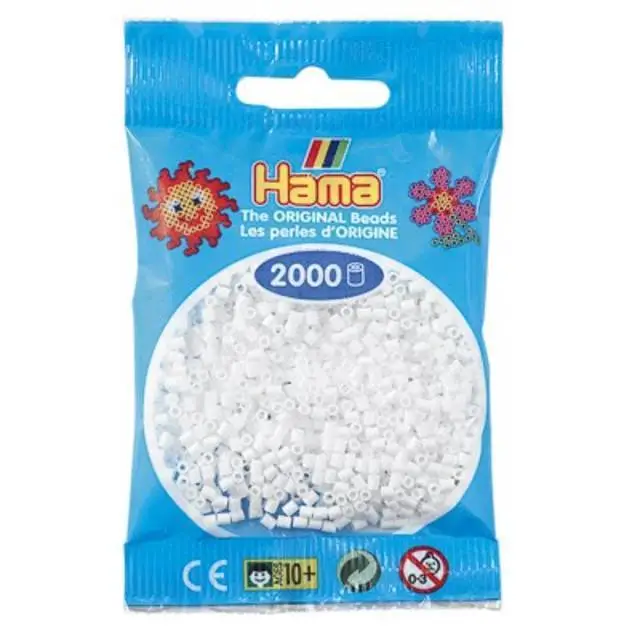 Hama Mini Perler, 2000 stk. - Køb billigt her