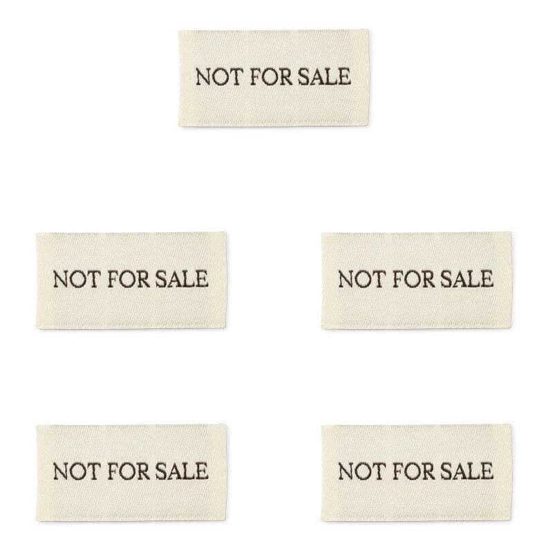 LindeHobby Not For Sale Label (4 cm x 2 cm), 5 stk - Køb billigt her