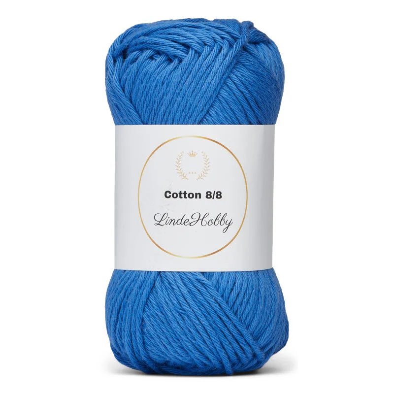Mayflower Baumwollgarn 8/8 Big – 100% Baumwolle, 50 G, Deep Coral, Für Strick- & Häkelprojekte
