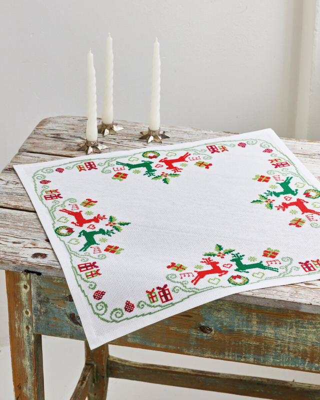 Broderikit Rensdyr 54 x 54 cm