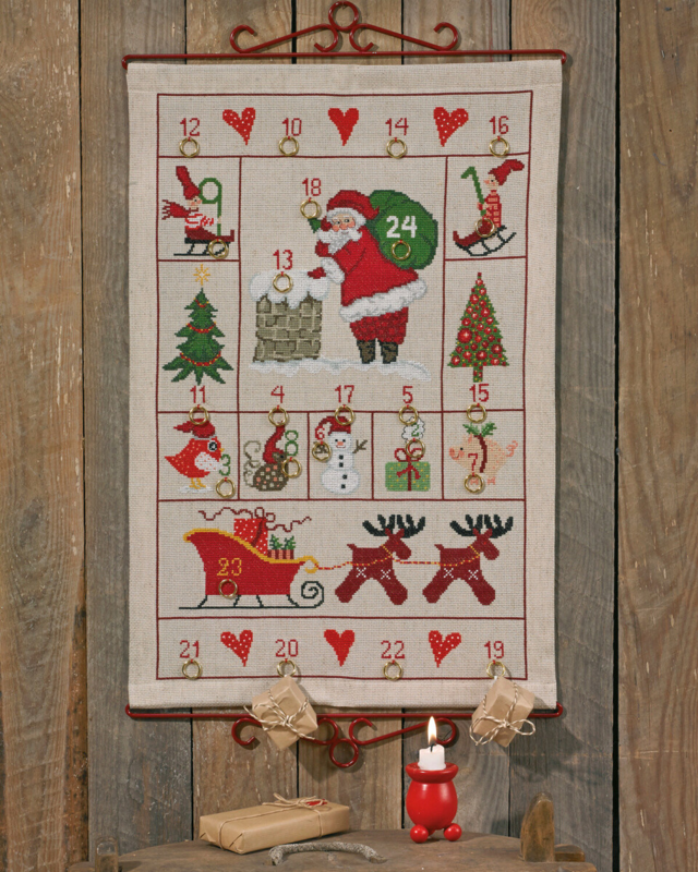 Broderikit Kalender Moderne 40 x 57 5135/40