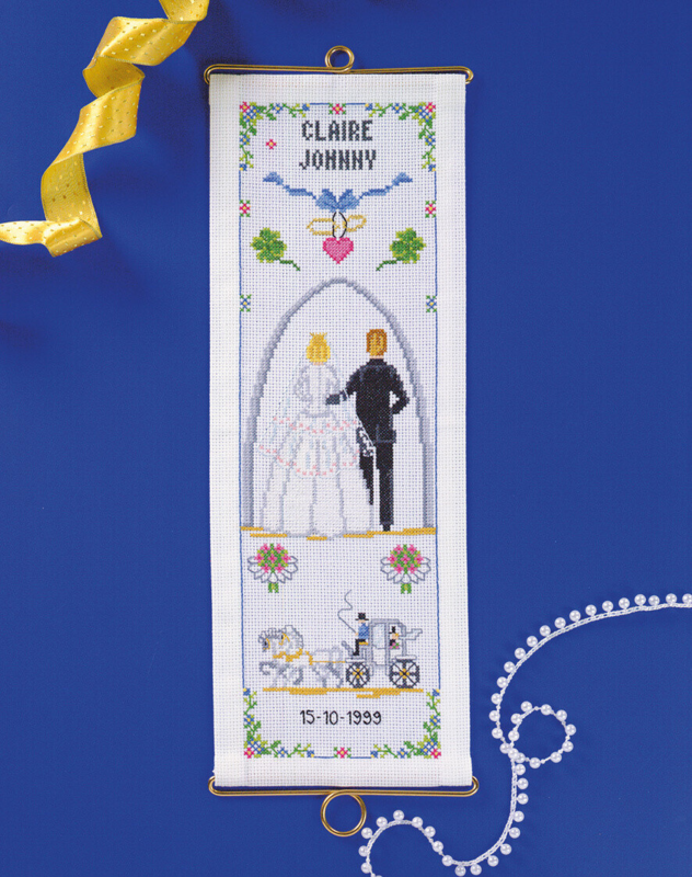 Broderikit Bryllup 14 x 39 m/5188/14