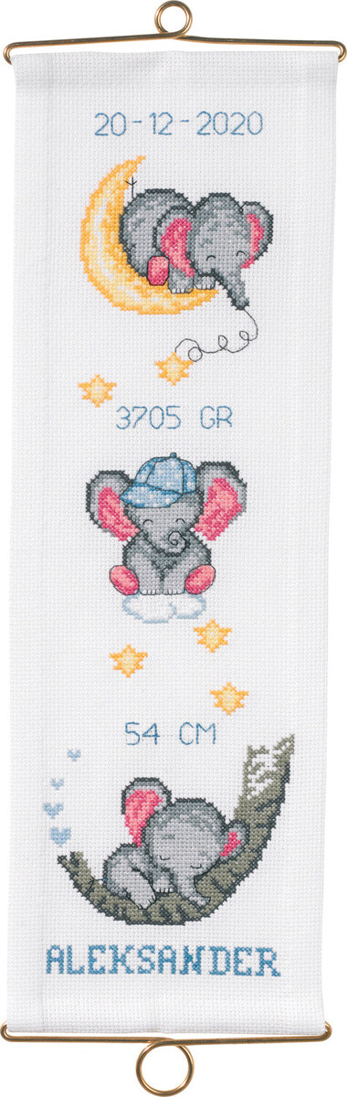 Broderikit Dåb Aleksander m/5188/14 14 x 44