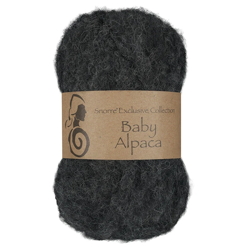 Viking Snorre Baby Alpaca 317 Koksgrå
