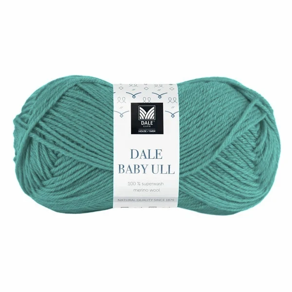 Dale Baby Ull 8530 Aquagrøn