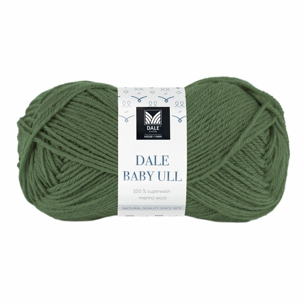 Dale Baby Ull 8563 Armygrøn
