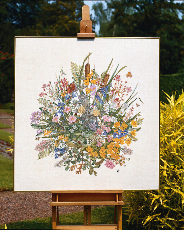 Broderikit Vandplanter 100 x 105 cm