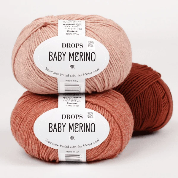 tidsskrift vandring Rang DROPS Baby Merino - køb billigt kvalitetsgarn online