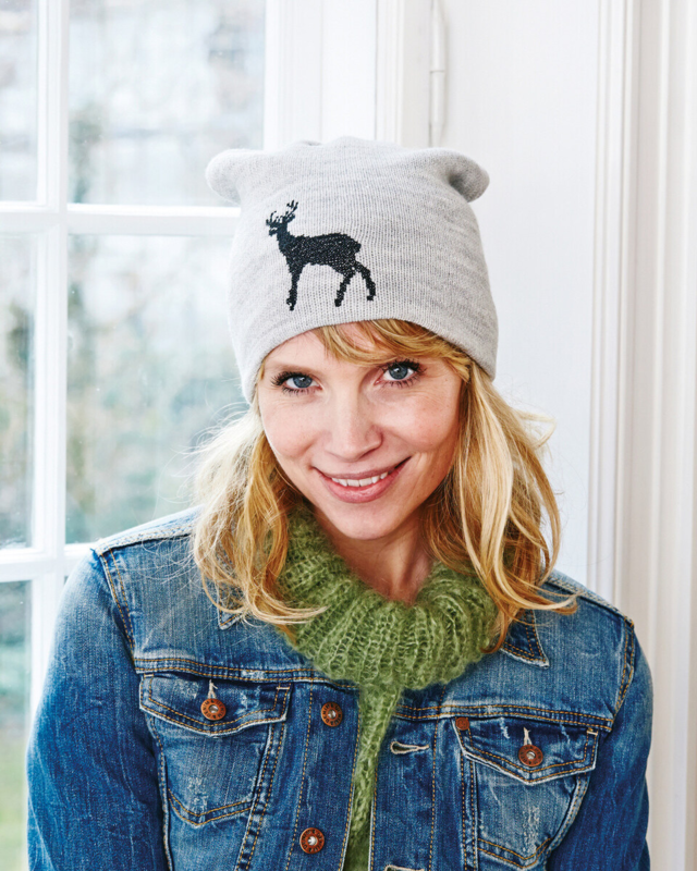 Broderikit Krondyr kit 7 x 9 cm