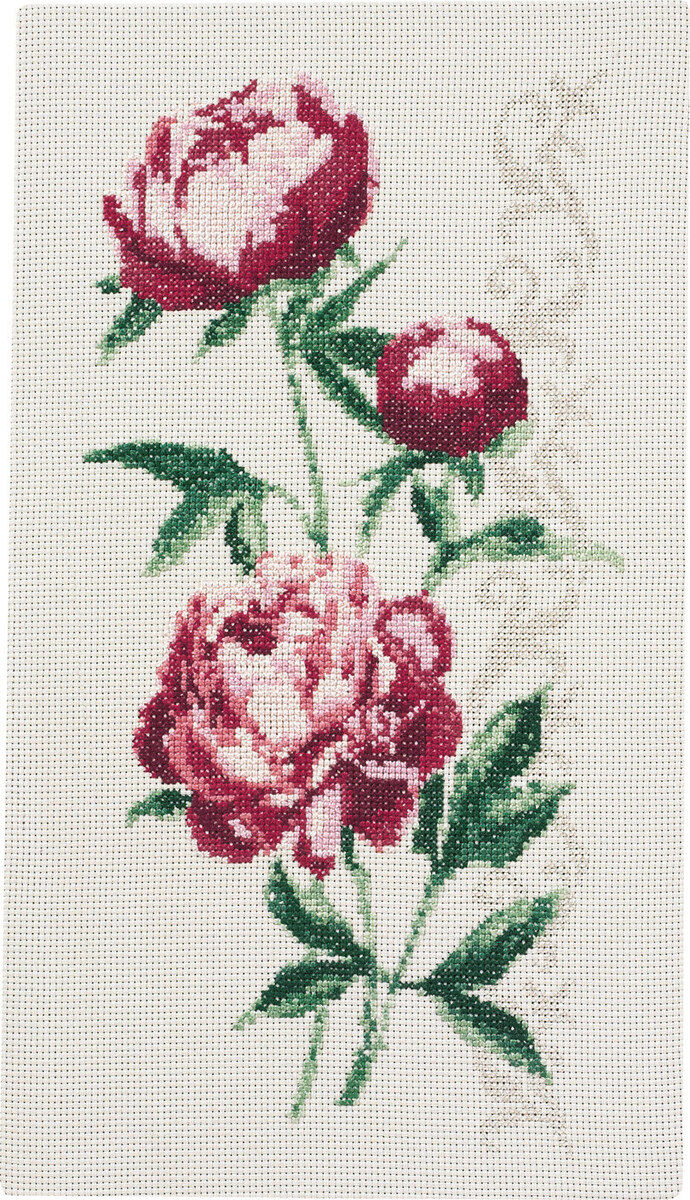 Broderikit Blomsterophæng 34x60 cm