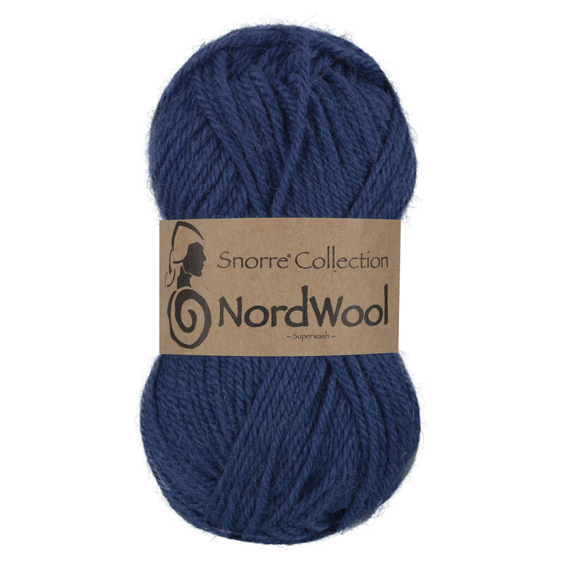Viking Snorre NordWool 127 Jeansblå