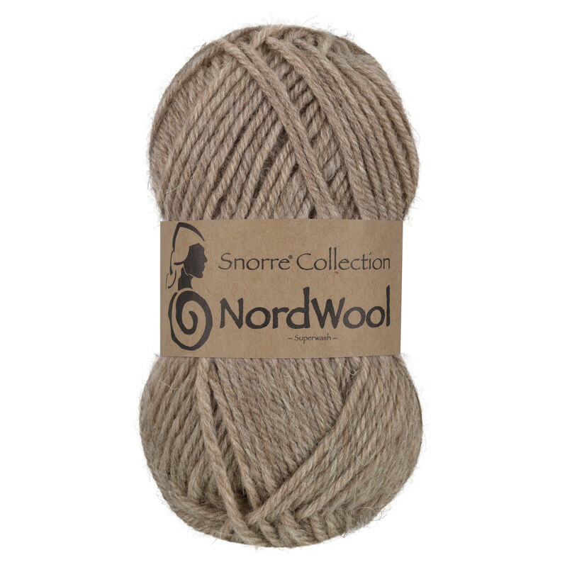 Viking Snorre NordWool 105 Beige meleret