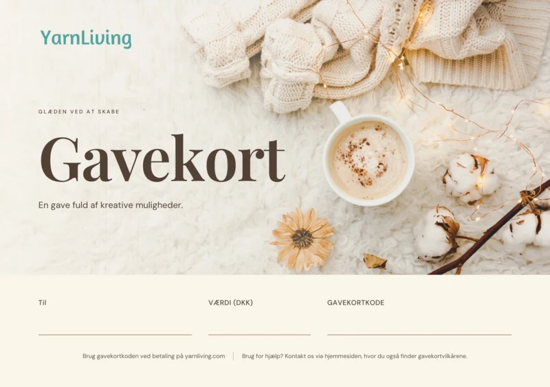 Gavekort til YarnLiving – Épure