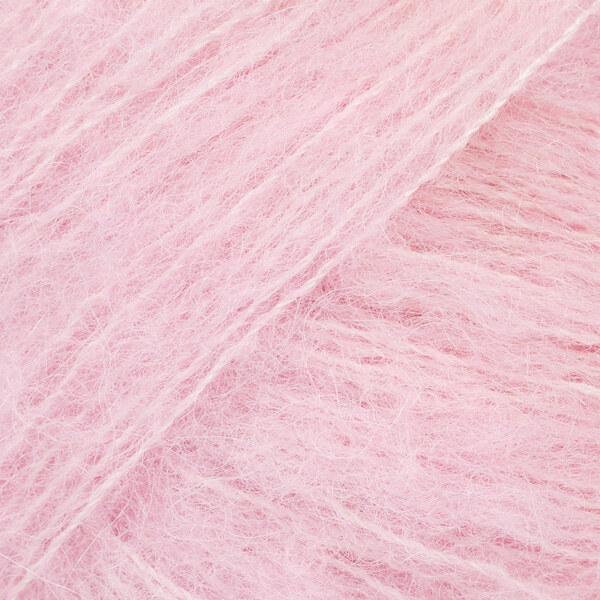 DROPS Brushed Alpaca Silk 12 Støvet rosa (Uni Colour)