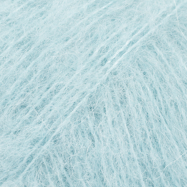 DROPS Brushed Alpaca Silk 15 Lys søgrøn (Uni Colour)