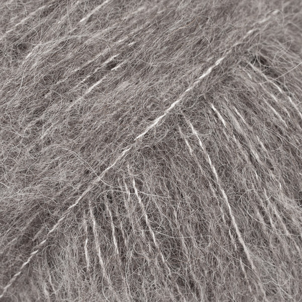 DROPS Brushed Alpaca Silk 03 Grå (Uni Colour)